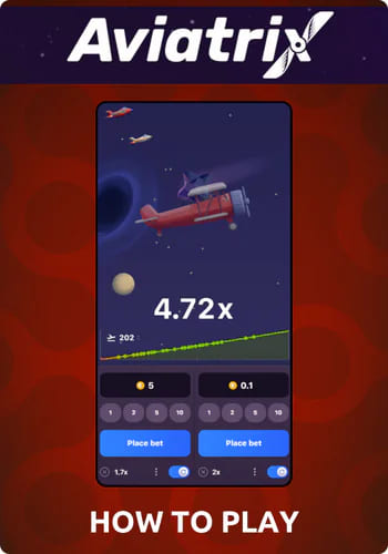 Versão móvel do aplicativo Aviatrix do jogo.