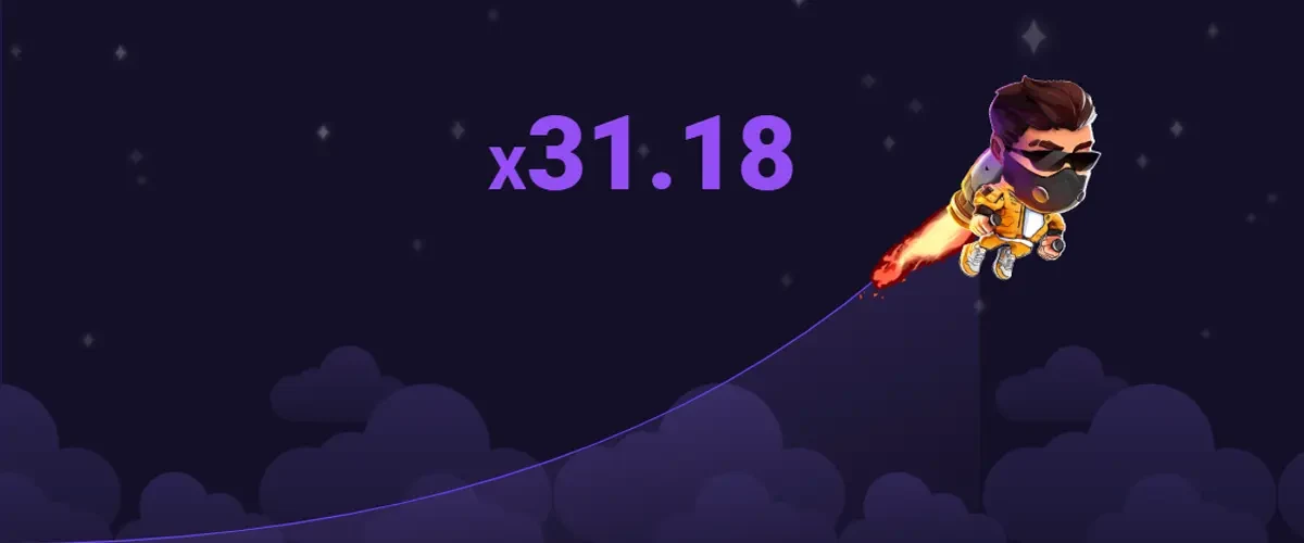 Lucky Jet App Crash Game Overview banner.