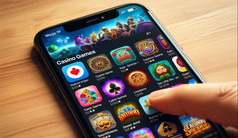 applications de jeux de casino