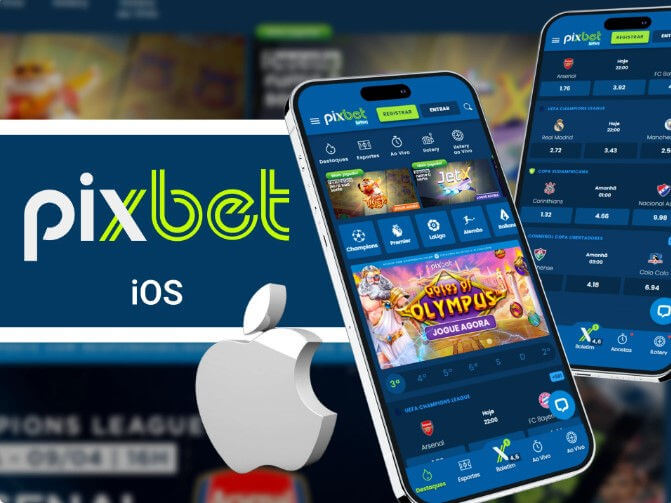 Pixbet App on your iOS device.