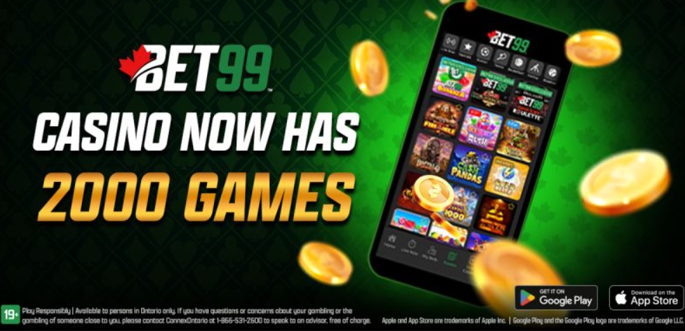 Bet99 casino app no celular.