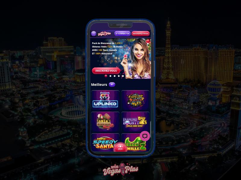 Win Vegas Plus app è stata lanciata sui telefoni cellulari.