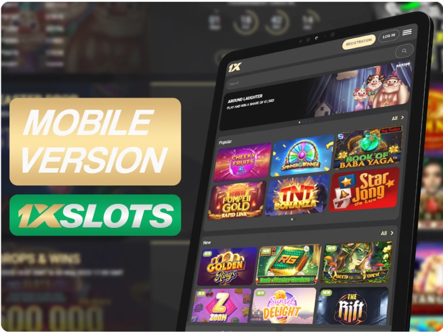 Casino 1xslot versión móvil.